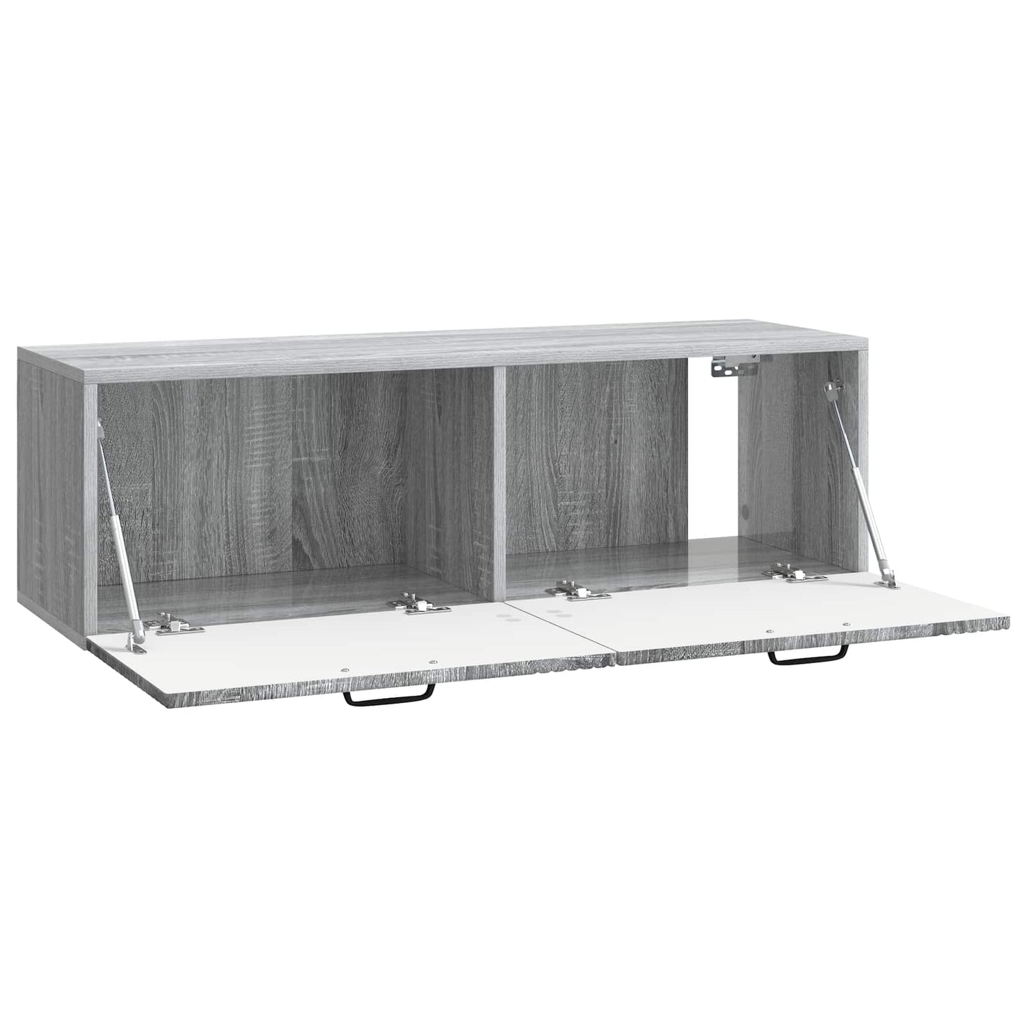 Wall-Mounted TV Cabinet Grey Sonoma 98 x 31 x 30 cm