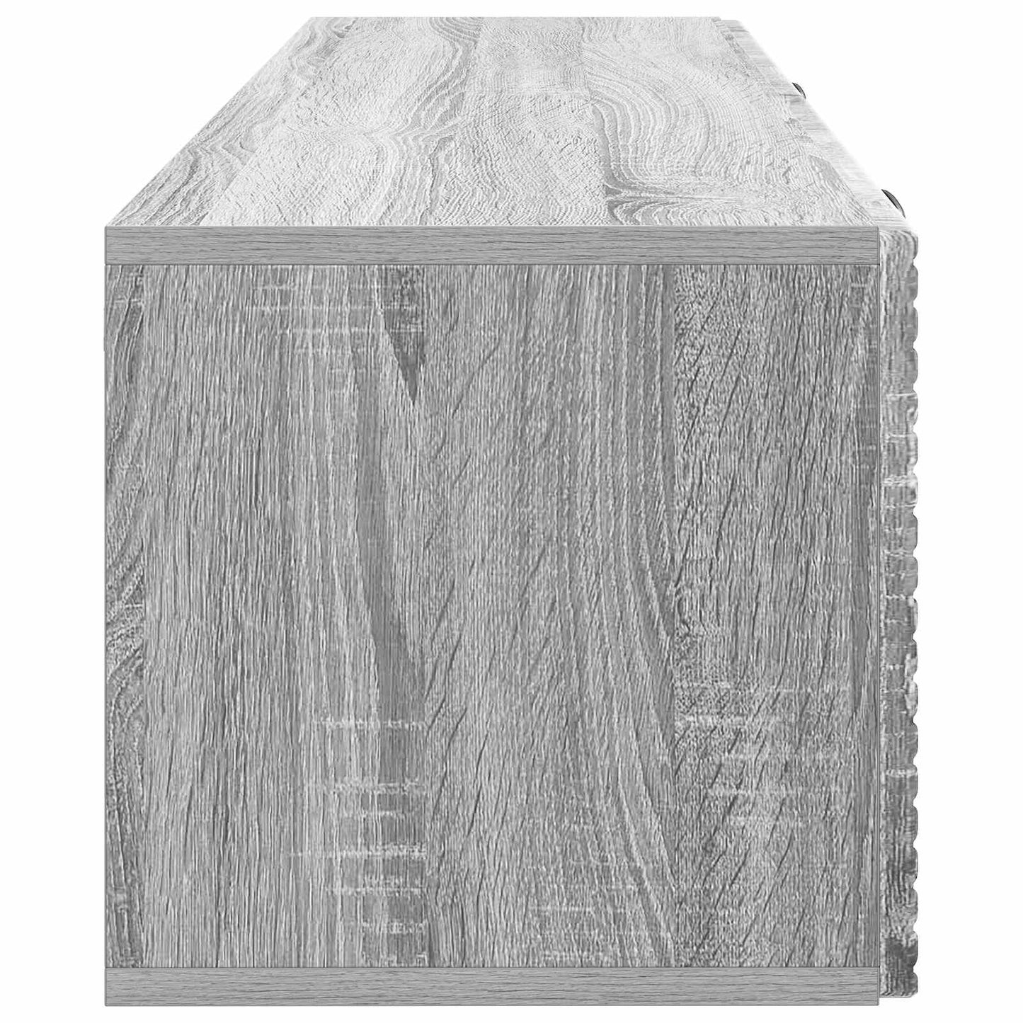 Wall-Mounted TV Cabinet Grey Sonoma 98 x 31 x 30 cm