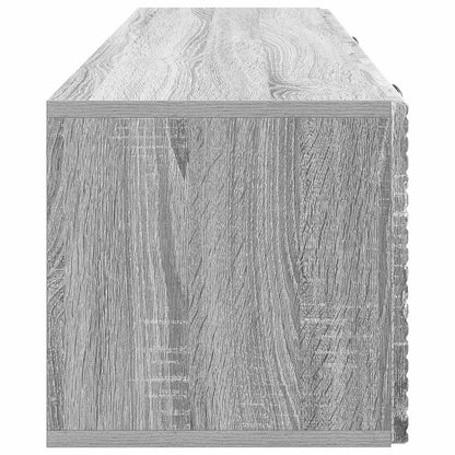 Wall-Mounted TV Cabinet Grey Sonoma 98 x 31 x 30 cm