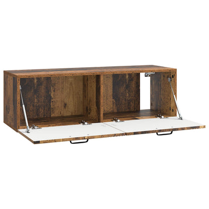 Wall-Mounted TV Cabinet Wall-mounted Old Wood 98 x 31 x 30 cm