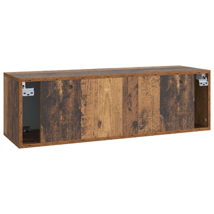 Wall-Mounted TV Cabinet Wall-mounted Old Wood 98 x 31 x 30 cm