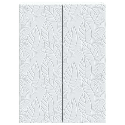 Wall-Mounted Cabinet White 66 x 34.5 x 90 cm Engineered Wood