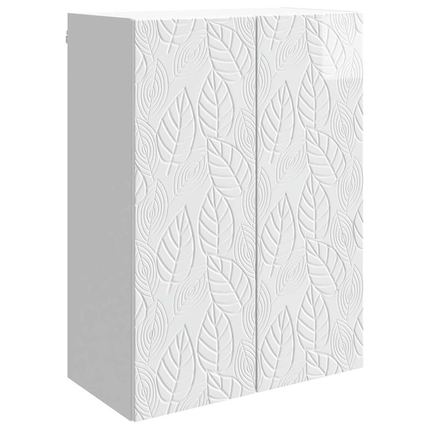 Wall-Mounted Cabinet High Gloss White 66 x 34.5 x 90 cm
