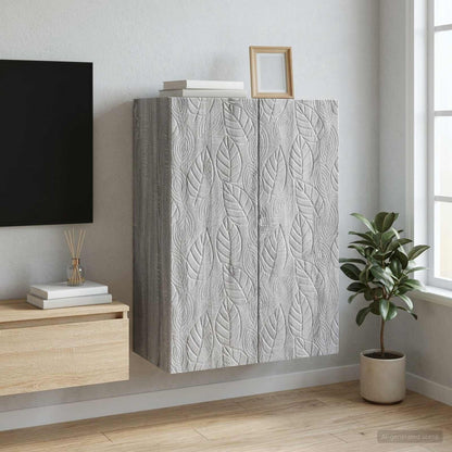 Wall-Mounted Cabinet 66 x 34.5 x 90 cm Engineered Wood
