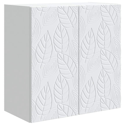 Wall-Mounted Cabinet White 59 x 31 x 60 cm Engineered Wood