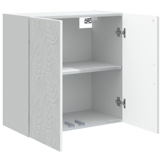 Wall-Mounted Cabinet White 59 x 31 x 60 cm Engineered Wood