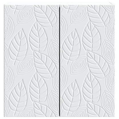 Wall-Mounted Cabinet White 59 x 31 x 60 cm Engineered Wood