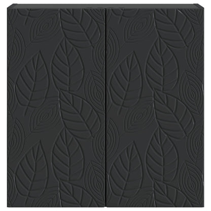 Wall-Mounted Cabinet Black 59 x 31 x 60 cm Engineered Wood