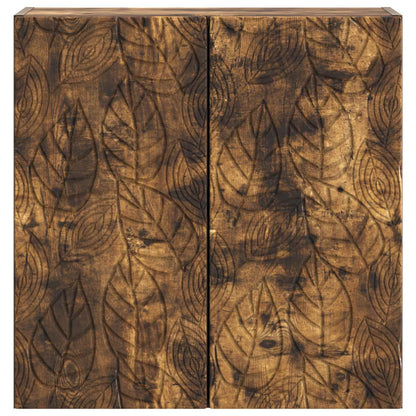 Wall-Mounted Cabinet 59 x 31 x 60 cm Engineered Wood Smoked Oak