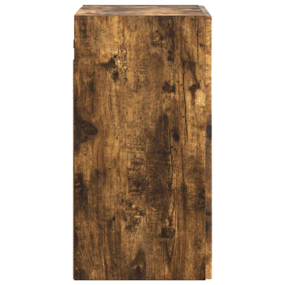 Wall-Mounted Cabinet 59 x 31 x 60 cm Engineered Wood Smoked Oak