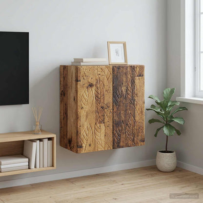 Wall-Mounted Cabinet 59 x 31 x 60 cm Engineered Wood Old Wood