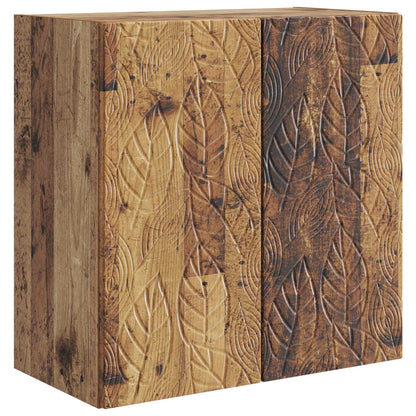 Wall-Mounted Cabinet 59 x 31 x 60 cm Engineered Wood Old Wood