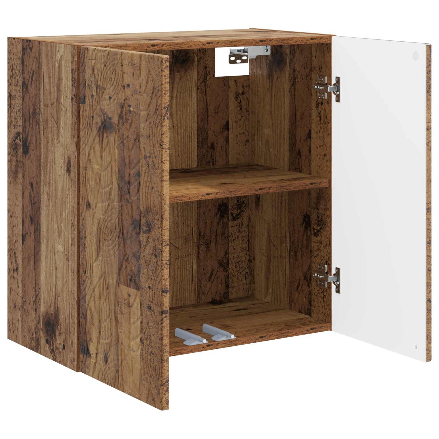 Wall-Mounted Cabinet 59 x 31 x 60 cm Engineered Wood Old Wood