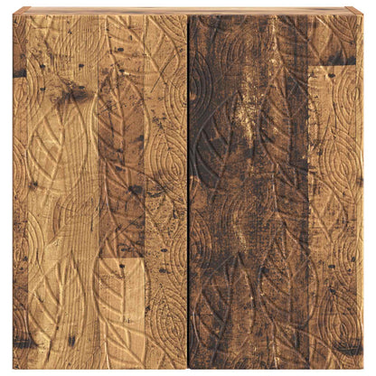 Wall-Mounted Cabinet 59 x 31 x 60 cm Engineered Wood Old Wood