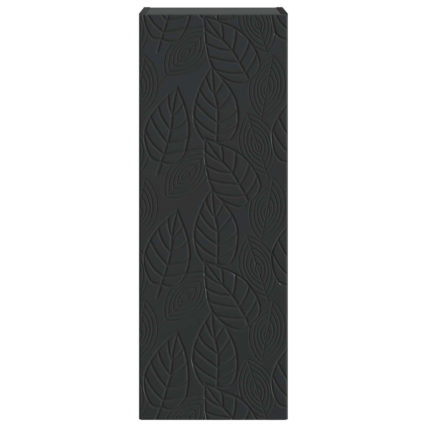 Wall-Mounted Cabinet Black 33 x 34.5 x 90 cm Engineered Wood
