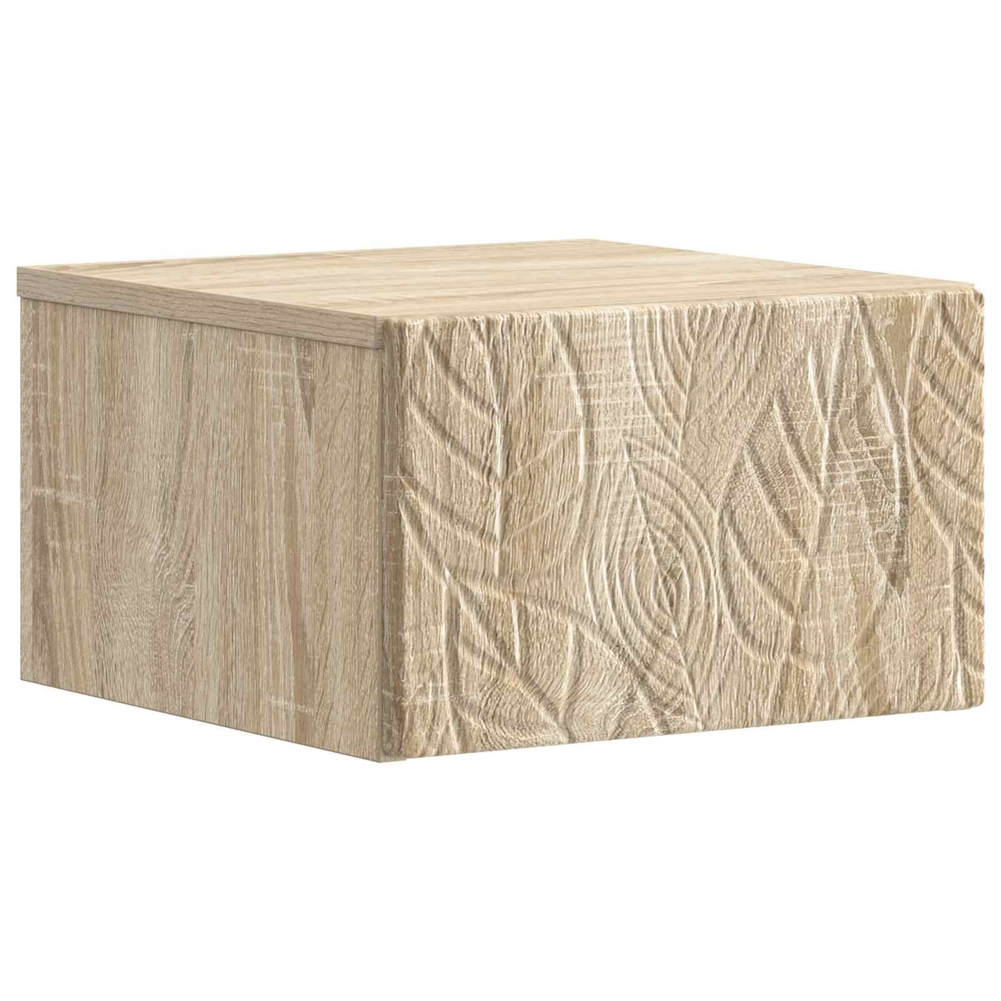 Wall-Mounted Side Table 2 pcs Sonoma Oak 34.5 x 33 x 20 cm