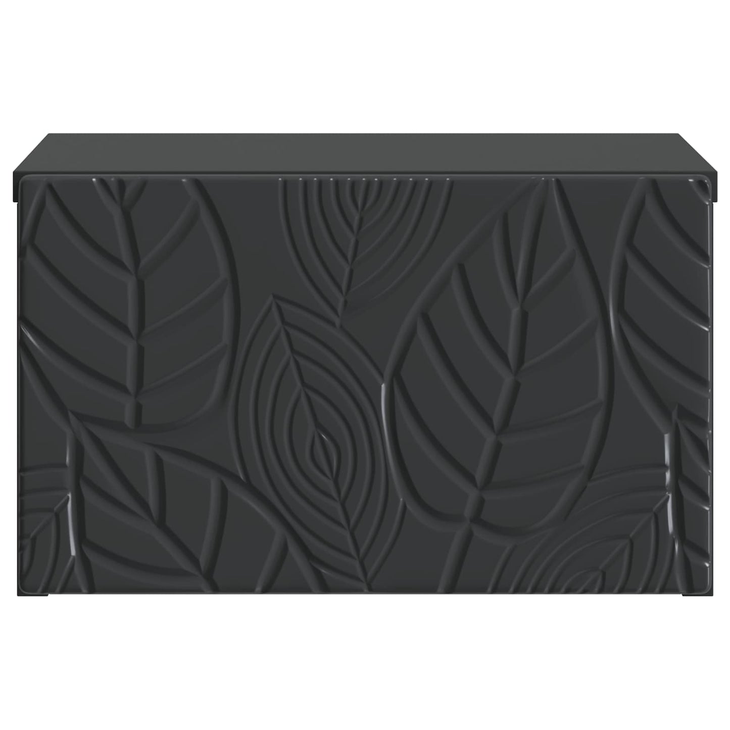Wall-Mounted Bedside Cabinet 2 pcs Black 49 x 34.5 x 20 cm