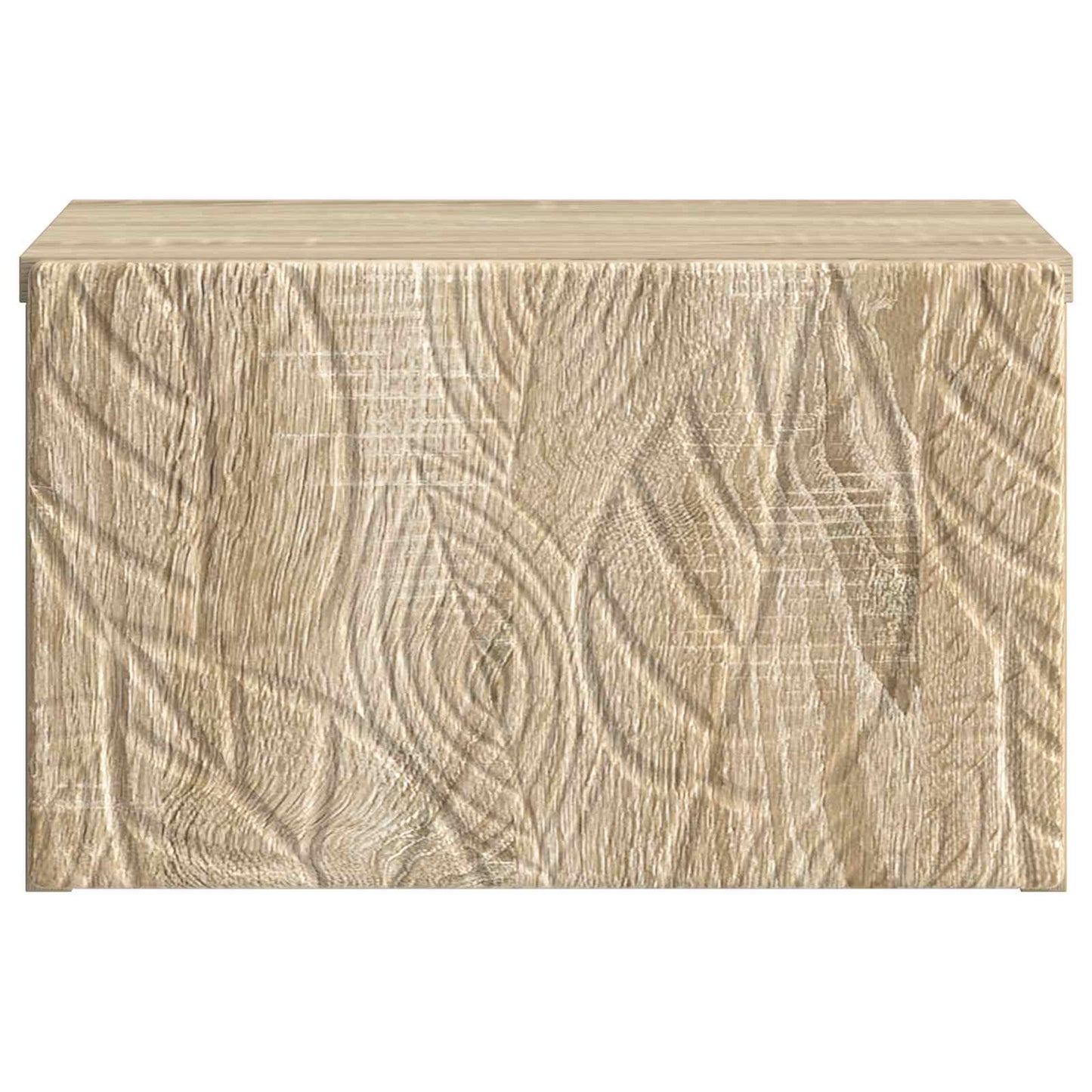 Wall-Mounted Bedside Cabinet Sonoma Oak 49 x 34.5 x 20 cm