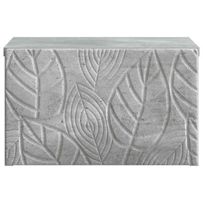Wall-Mounted Bedside Cabinet 2 pcs Concrete Grey