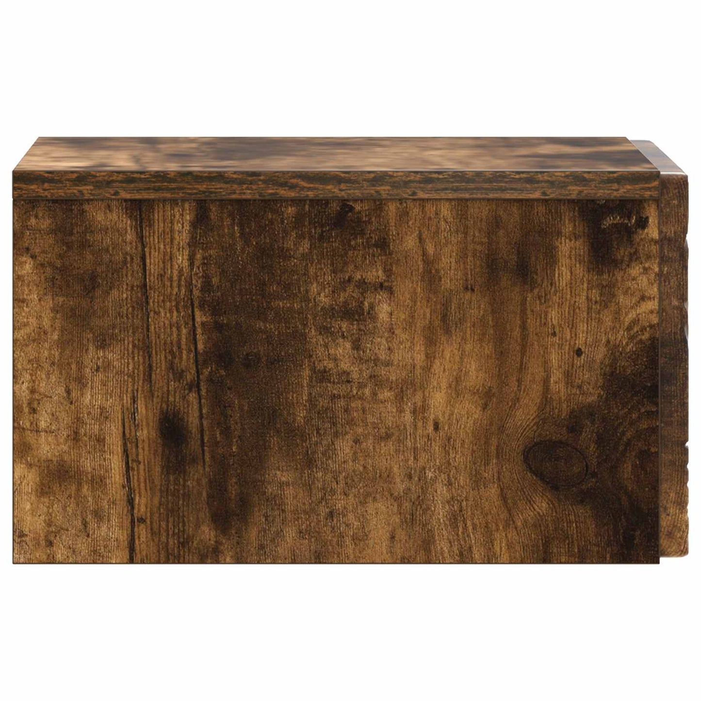 Wall-Mounted Bedside Cabinet 2 pcs Smoked Oak 49 x 34.5 x 20 cm