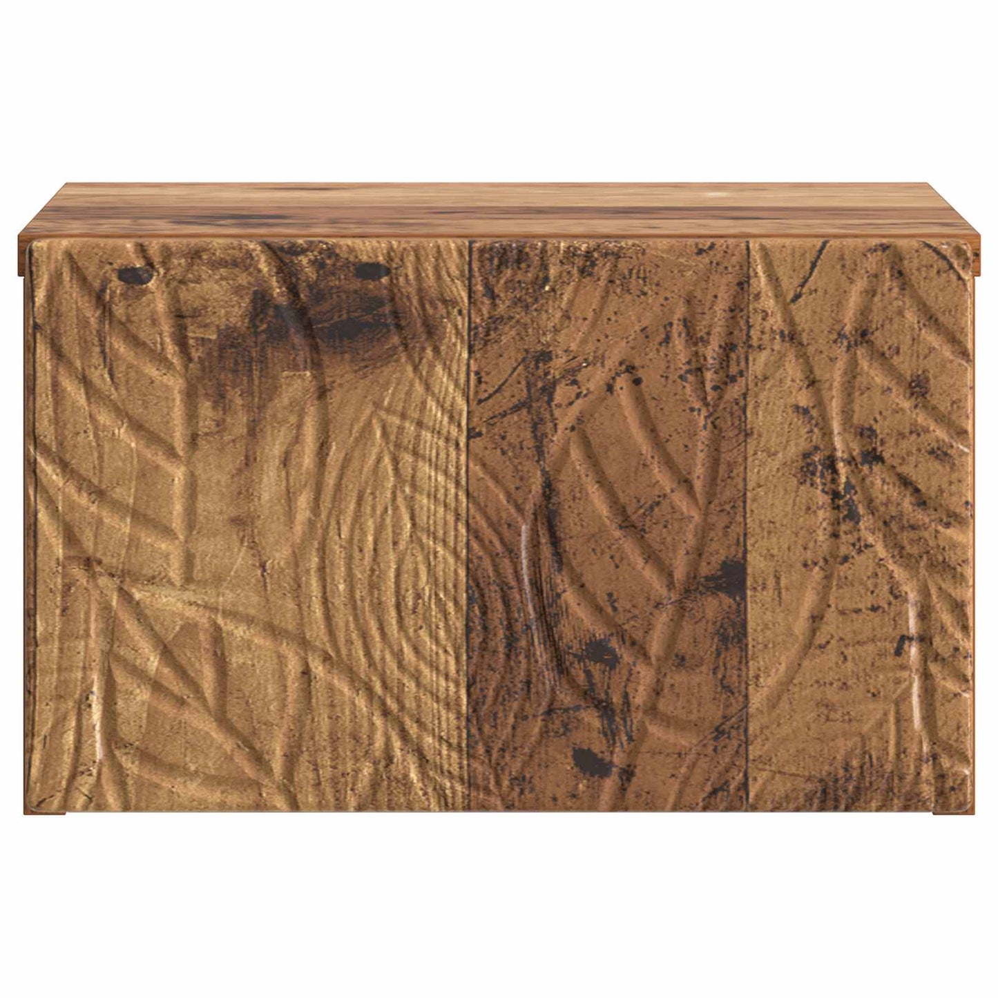 Wall-Mounted Bedside Cabinet 2 pcs Old Wood 49 x 34.5 x 20 cm