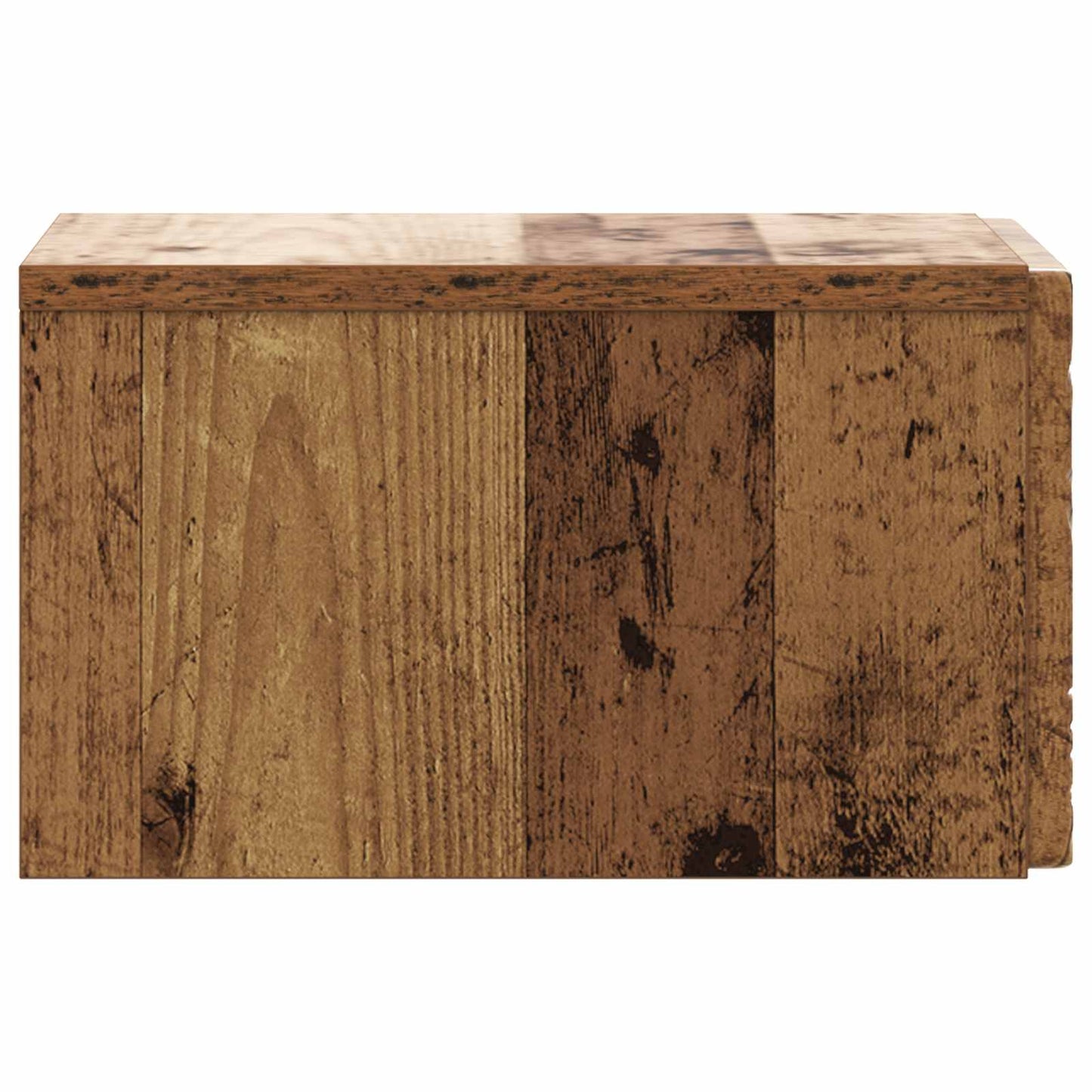 Wall-Mounted Bedside Cabinet 2 pcs Old Wood 49 x 34.5 x 20 cm