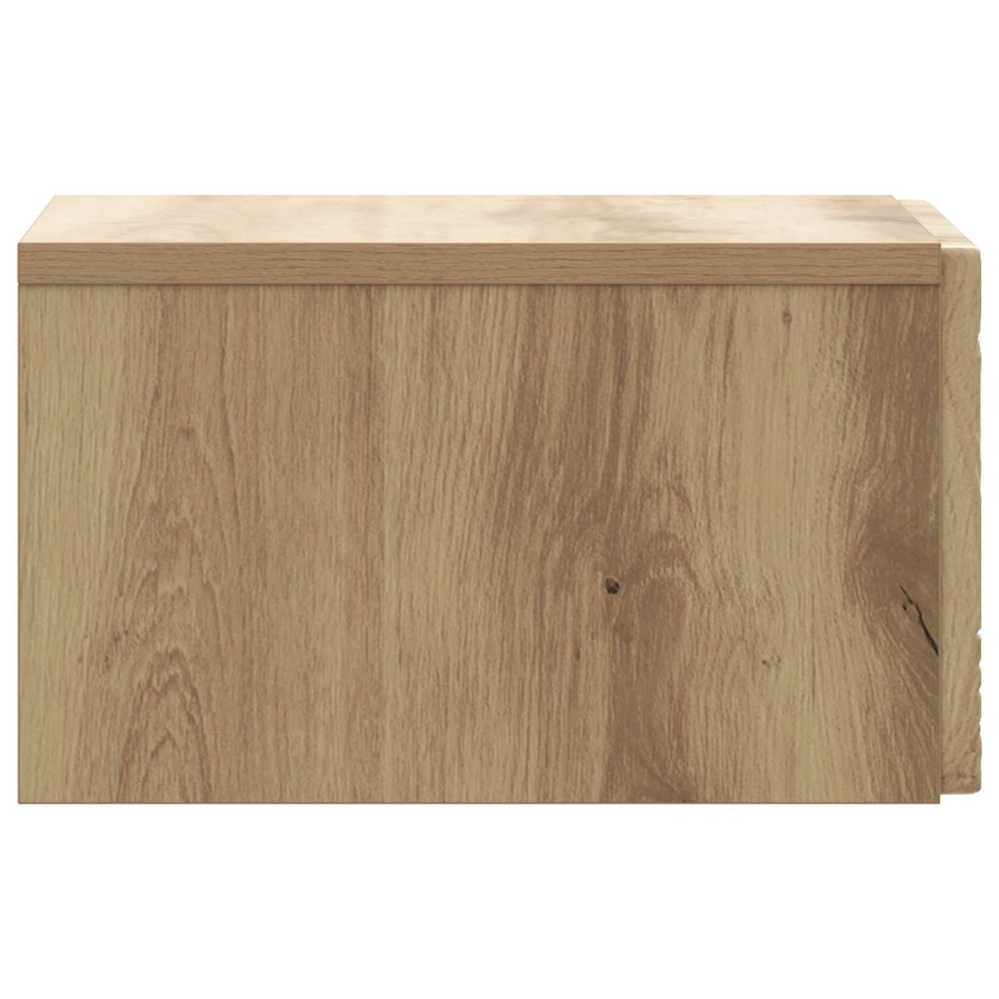 Wall-Mounted Bedside Cabinet Artisan Oak 49 x 34.5 x 20 cm