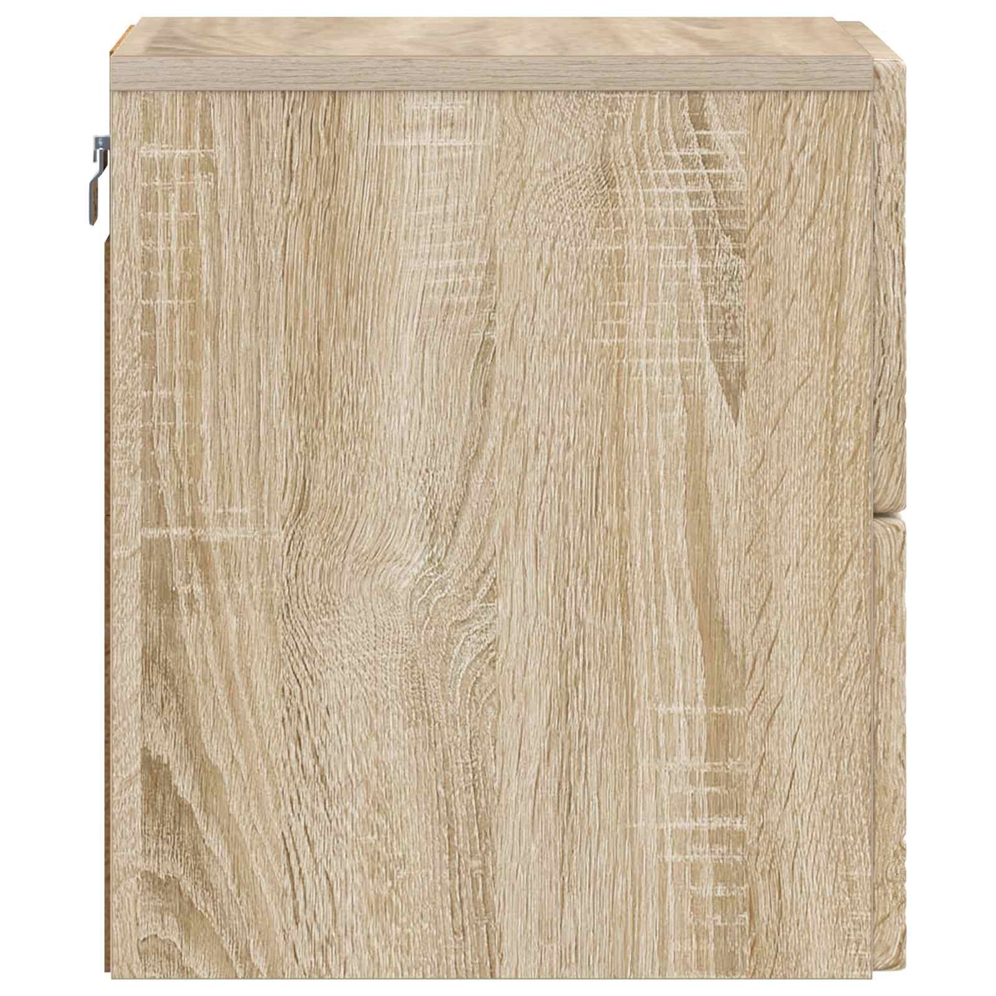 Wall-Mounted Bedside Cabinet 2 pcs Sonoma Oak 34.5 x 33 x 40 cm