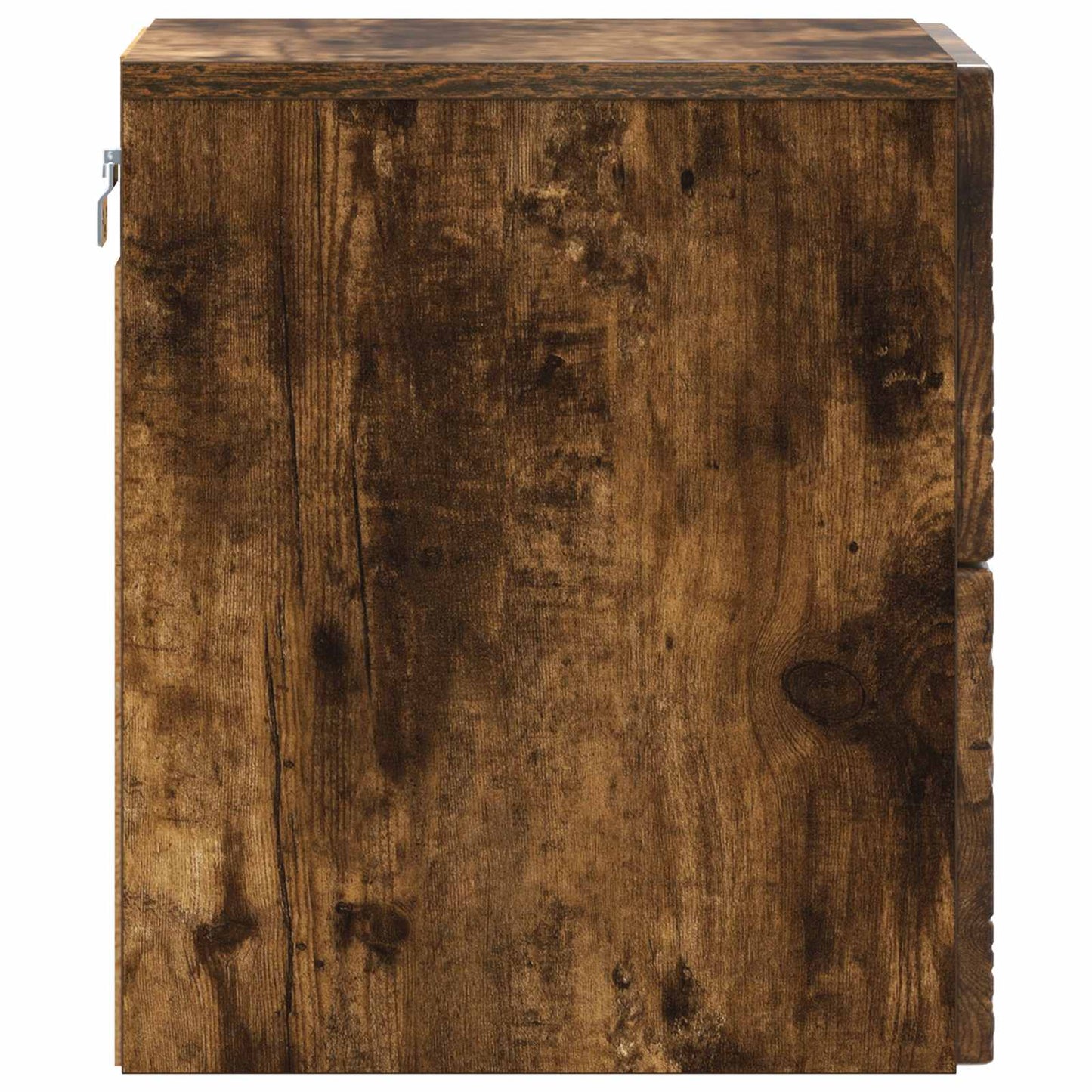 Wall-Mounted Bedside Cabinet 2 pcs Smoked Oak 34.5 x 33 x 40 cm