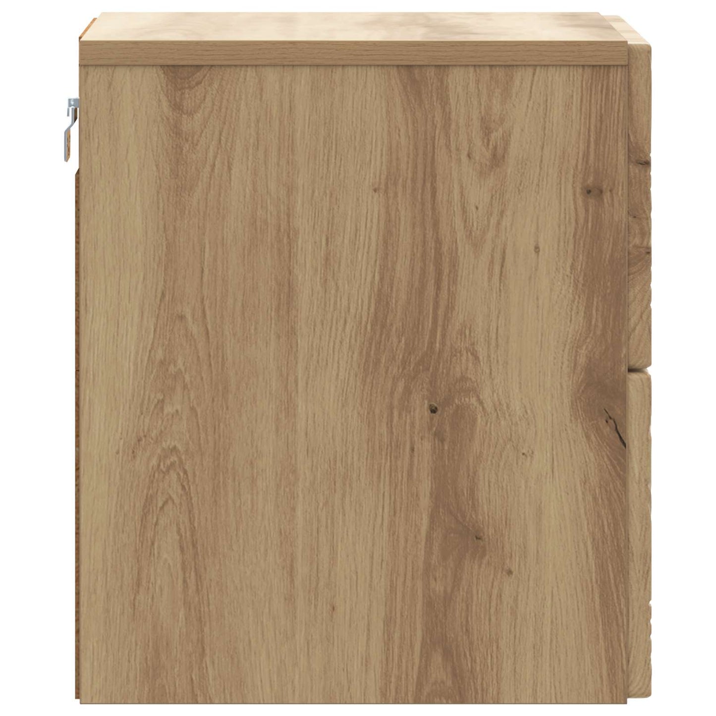 Wall-Mounted Bedside Cabinet Artisan Oak 34.5 x 33 x 40 cm
