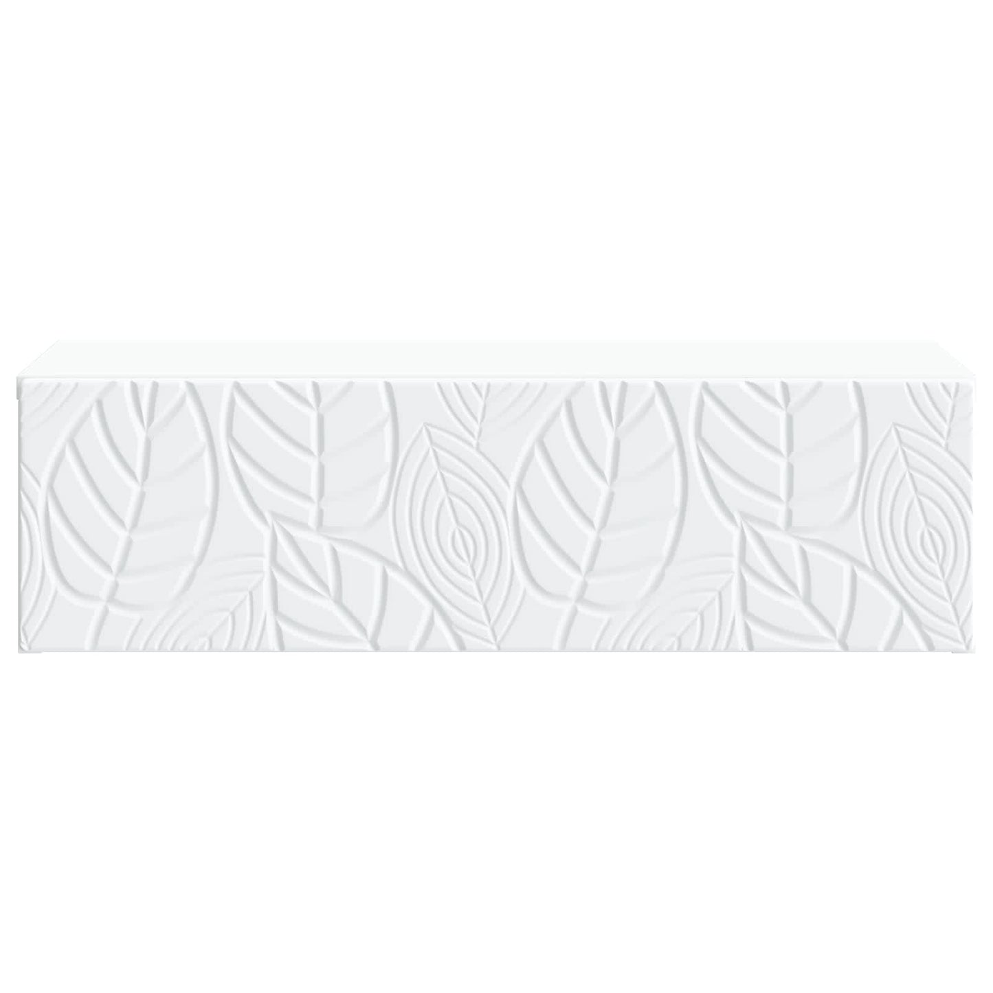 Wall-Mounted Side Table White 59 x 34.5 x 17 cm Engineered Wood