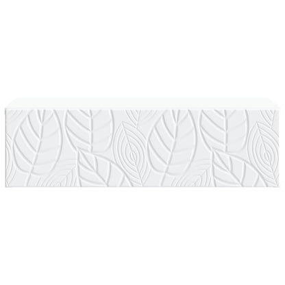 Wall-Mounted Side Table White 59 x 34.5 x 17 cm Engineered Wood