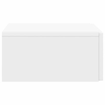 Wall-Mounted Side Table White 59 x 34.5 x 17 cm Engineered Wood