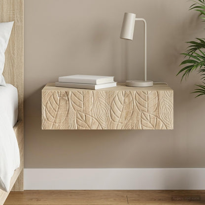 Wall-Mounted Side Table 59 x 34.5 x 17 cm Engineered Wood