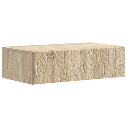 Wall-Mounted Side Table Sonoma Oak 59 x 34.5 x 17 cm