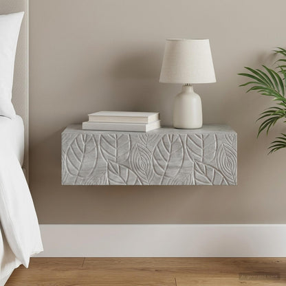 Wall-Mounted Side Table 59 x 34.5 x 17 cm Engineered Wood