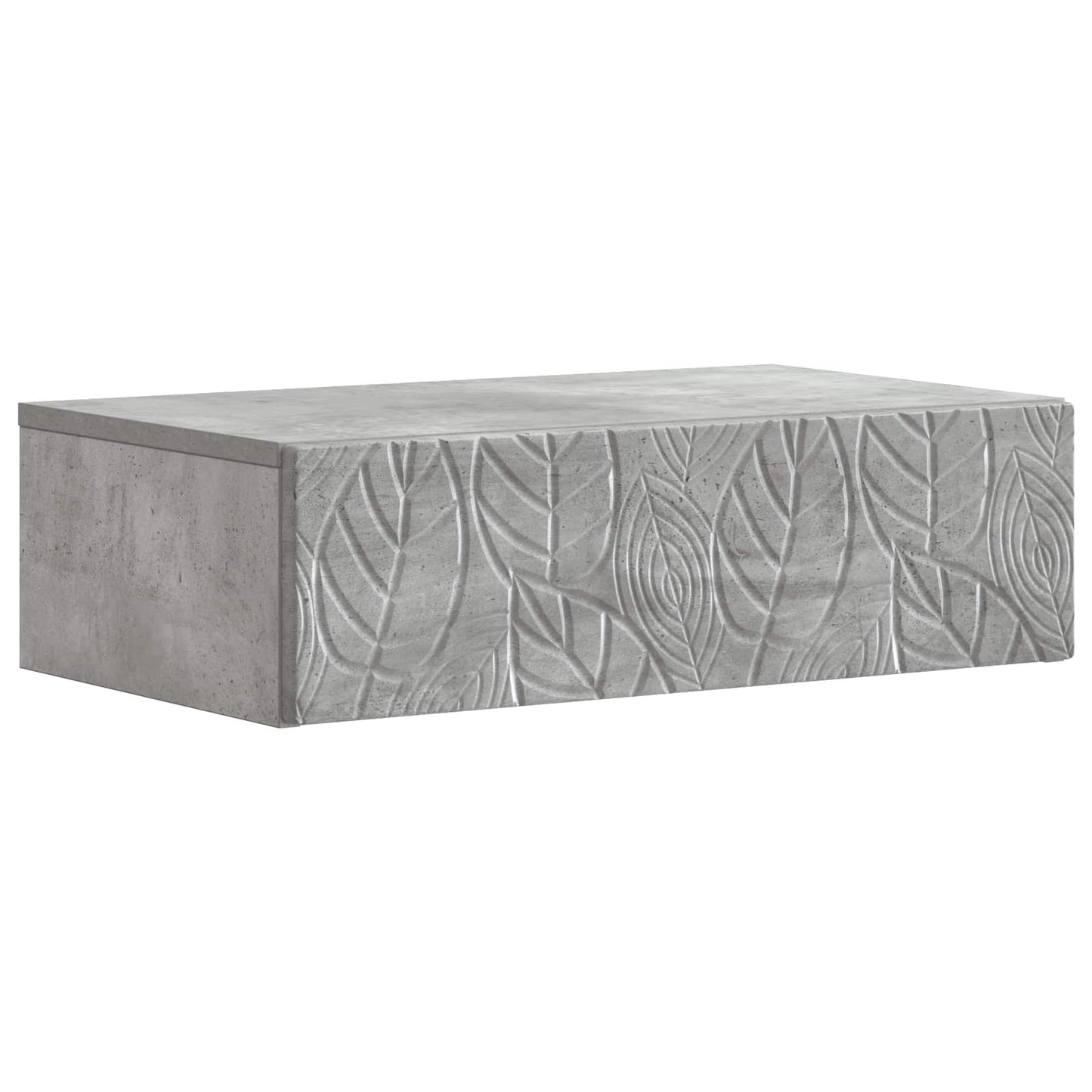 Wall-Mounted Side Table 59 x 34.5 x 17 cm Engineered Wood