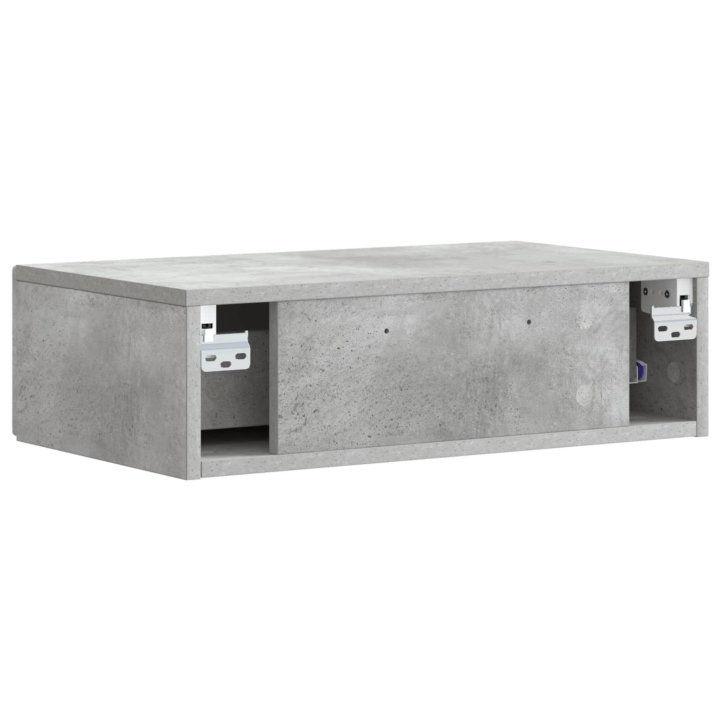 Wall-Mounted Side Table 59 x 34.5 x 17 cm Engineered Wood