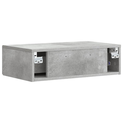 Wall-Mounted Side Table 59 x 34.5 x 17 cm Engineered Wood