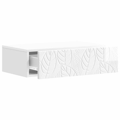 Wall-Mounted Side Table 59 x 34.5 x 17 cm Engineered Wood