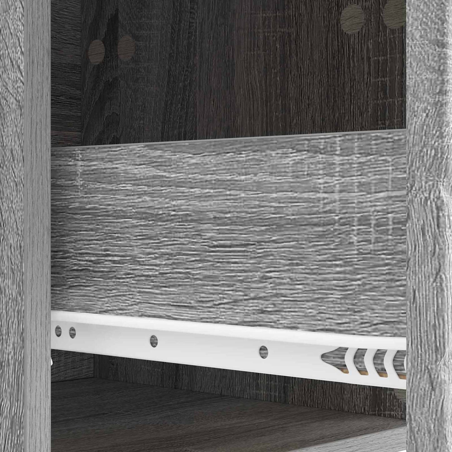 Wall-Mounted Side Table 59 x 34.5 x 17 cm Engineered Wood