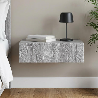 Wall-Mounted Side Table 59 x 34.5 x 17 cm Engineered Wood