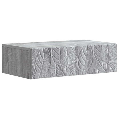 Wall-Mounted Side Table 59 x 34.5 x 17 cm Engineered Wood