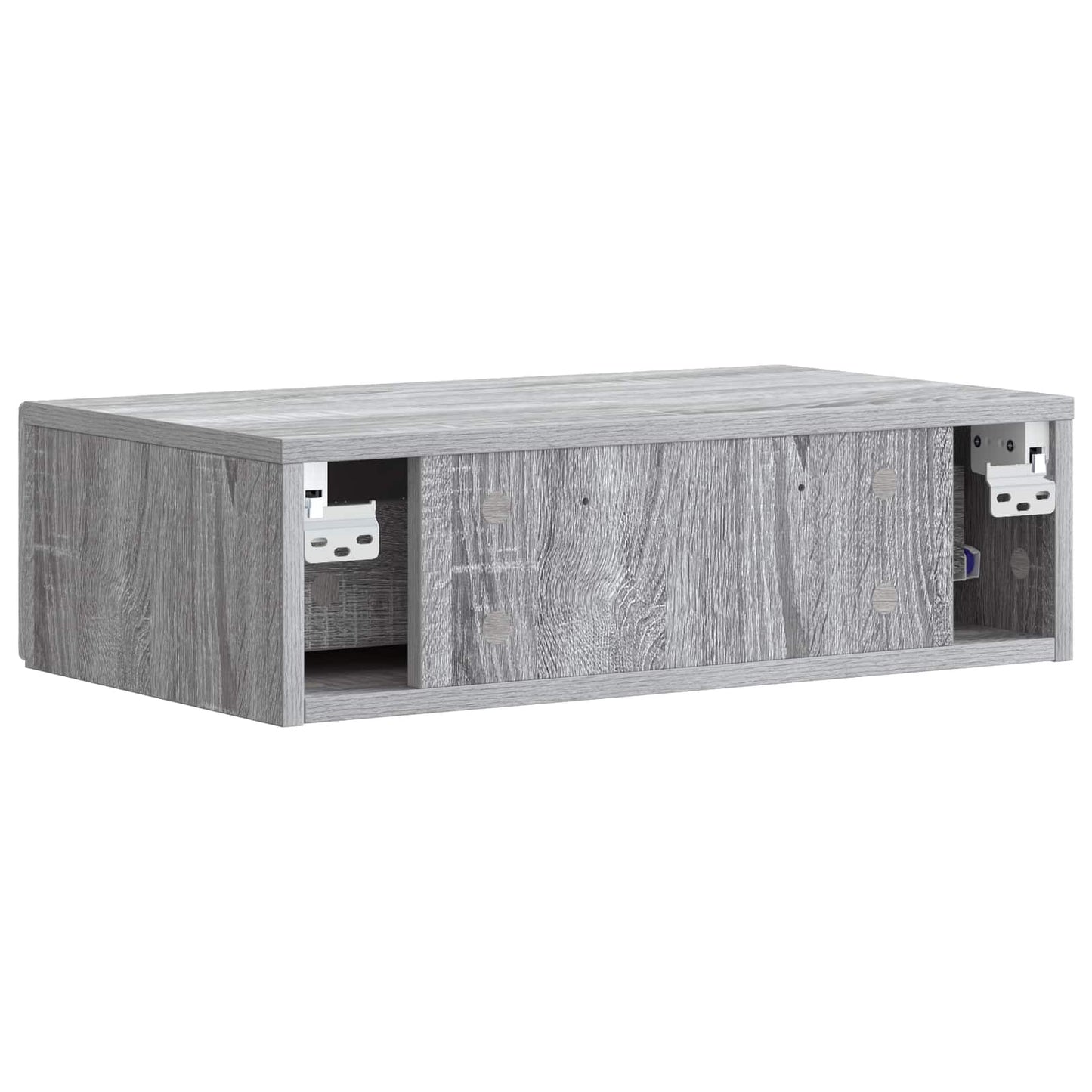 Wall-Mounted Side Table 59 x 34.5 x 17 cm Engineered Wood