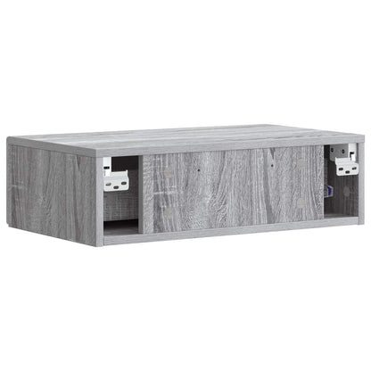 Wall-Mounted Side Table 59 x 34.5 x 17 cm Engineered Wood