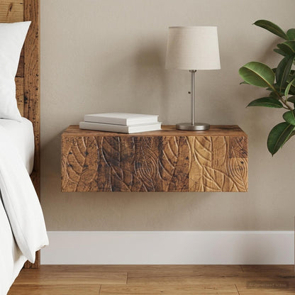 Wall-Mounted Side Table 59 x 34.5 x 17 cm Engineered Wood