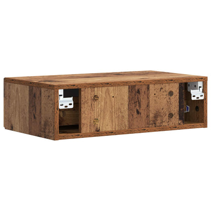Wall-Mounted Side Table 59 x 34.5 x 17 cm Engineered Wood