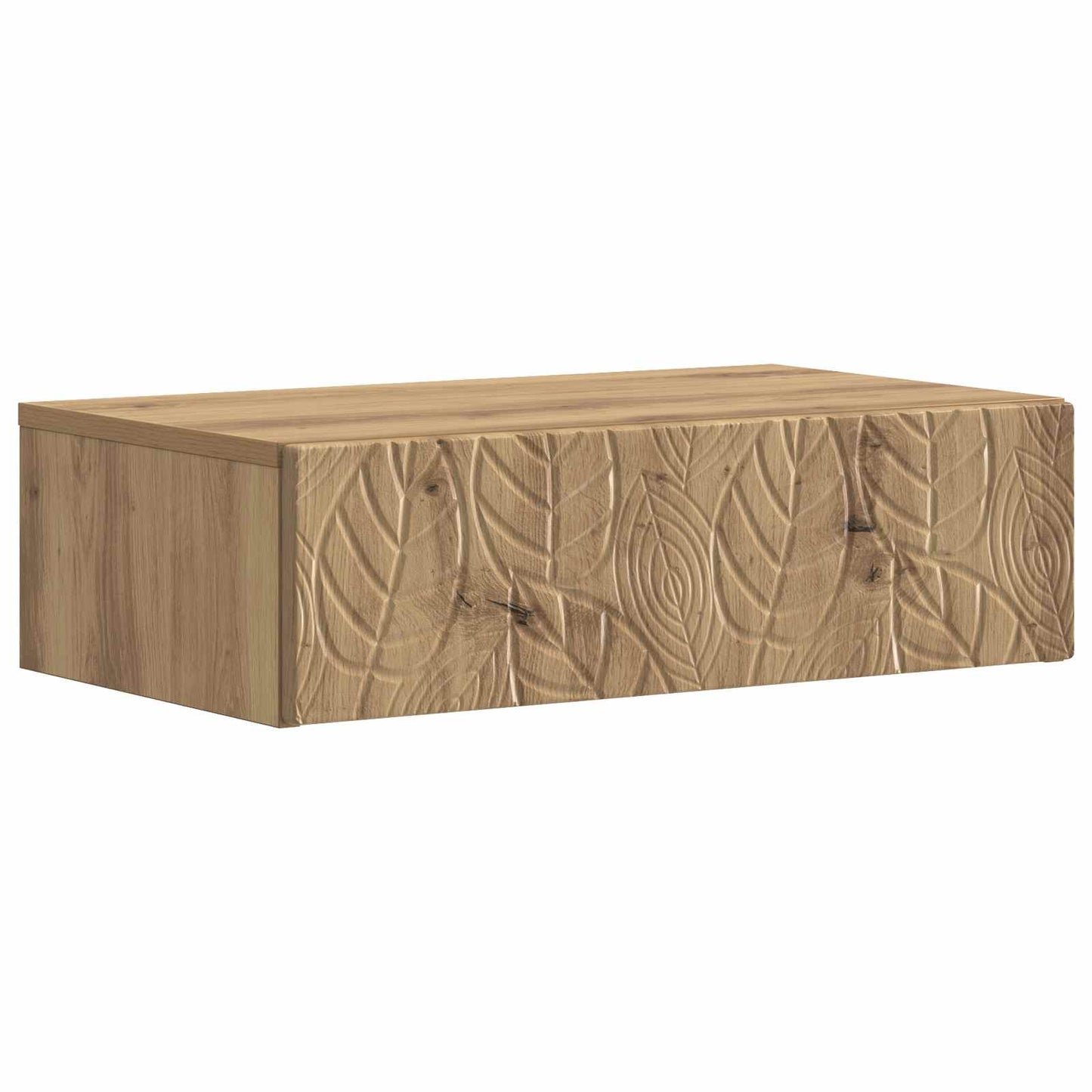 Wall-Mounted Side Table Artisan Oak 59 x 34.5 x 17 cm