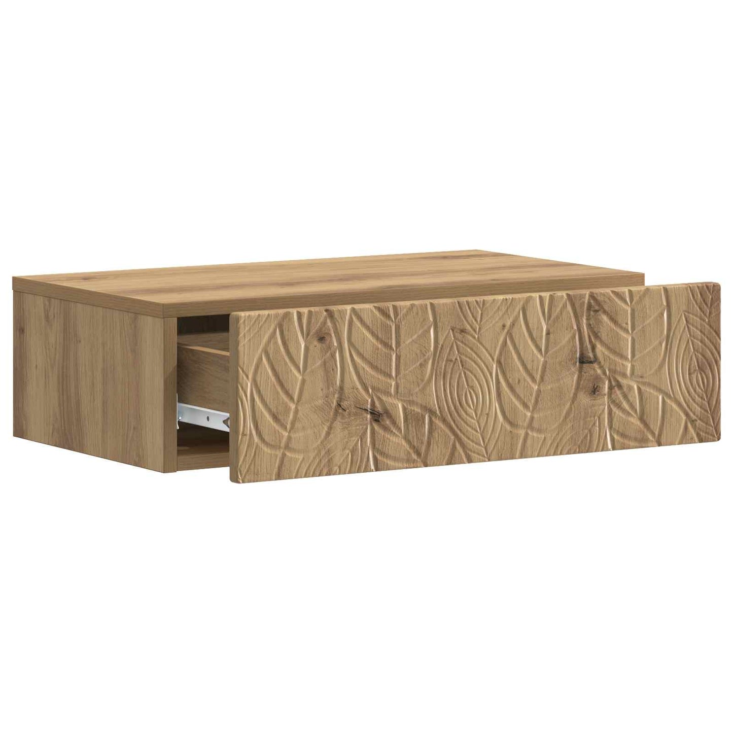 Wall-Mounted Side Table Artisan Oak 59 x 34.5 x 17 cm