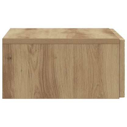 Wall-Mounted Side Table Artisan Oak 59 x 34.5 x 17 cm